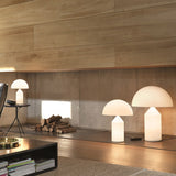 Atollo Table Lamp: Glass