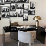 Atollo Table Lamp: Metal