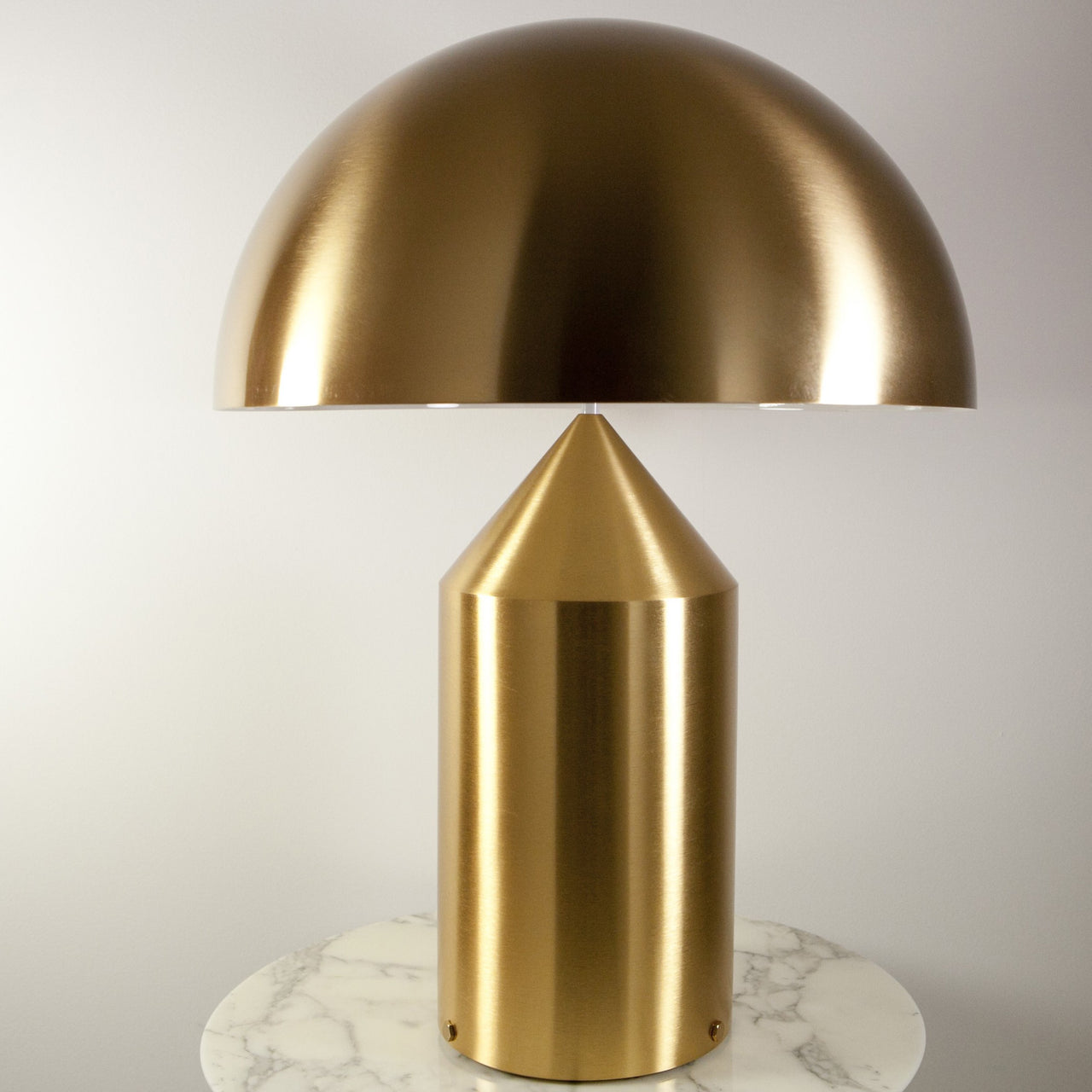 Atollo Table Lamp: Metal