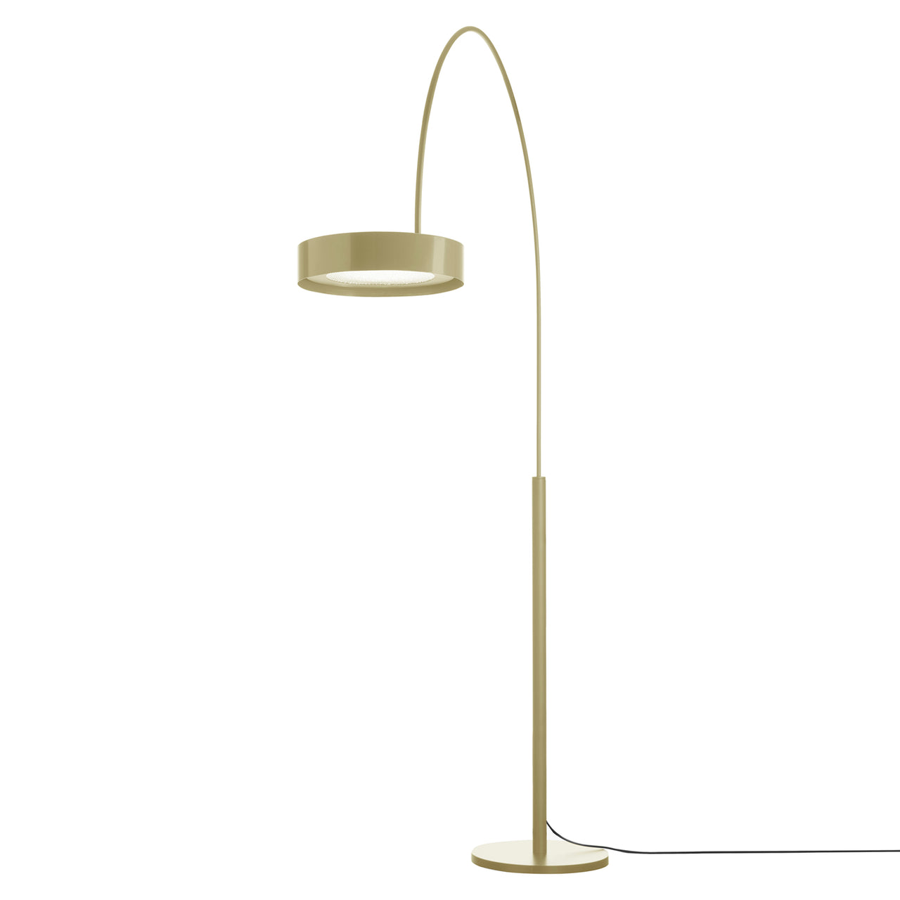 Berlin Arched Floor Lamp: Outdoor + Ivory