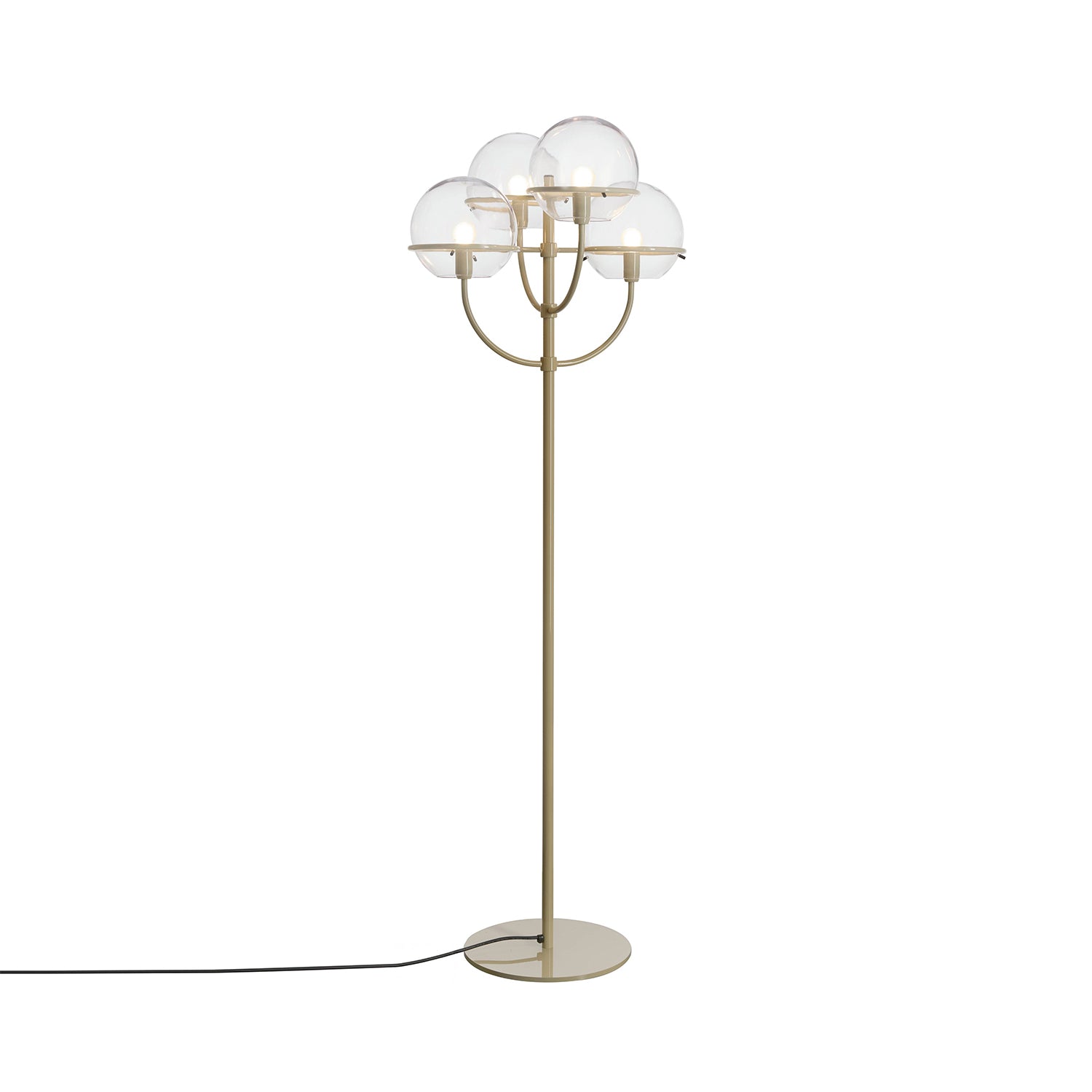 Lyndon Small Floor Lamp: Outdoor + Ivory