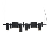 Dancing Queen Suspension Light: Matt Black