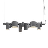 Dancing Queen Suspension Light: Lacquered Grey