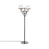 Lyndon Small Floor Lamp: Outdoor + Black