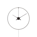 Ombra Wall Clock with LED: With Plug In