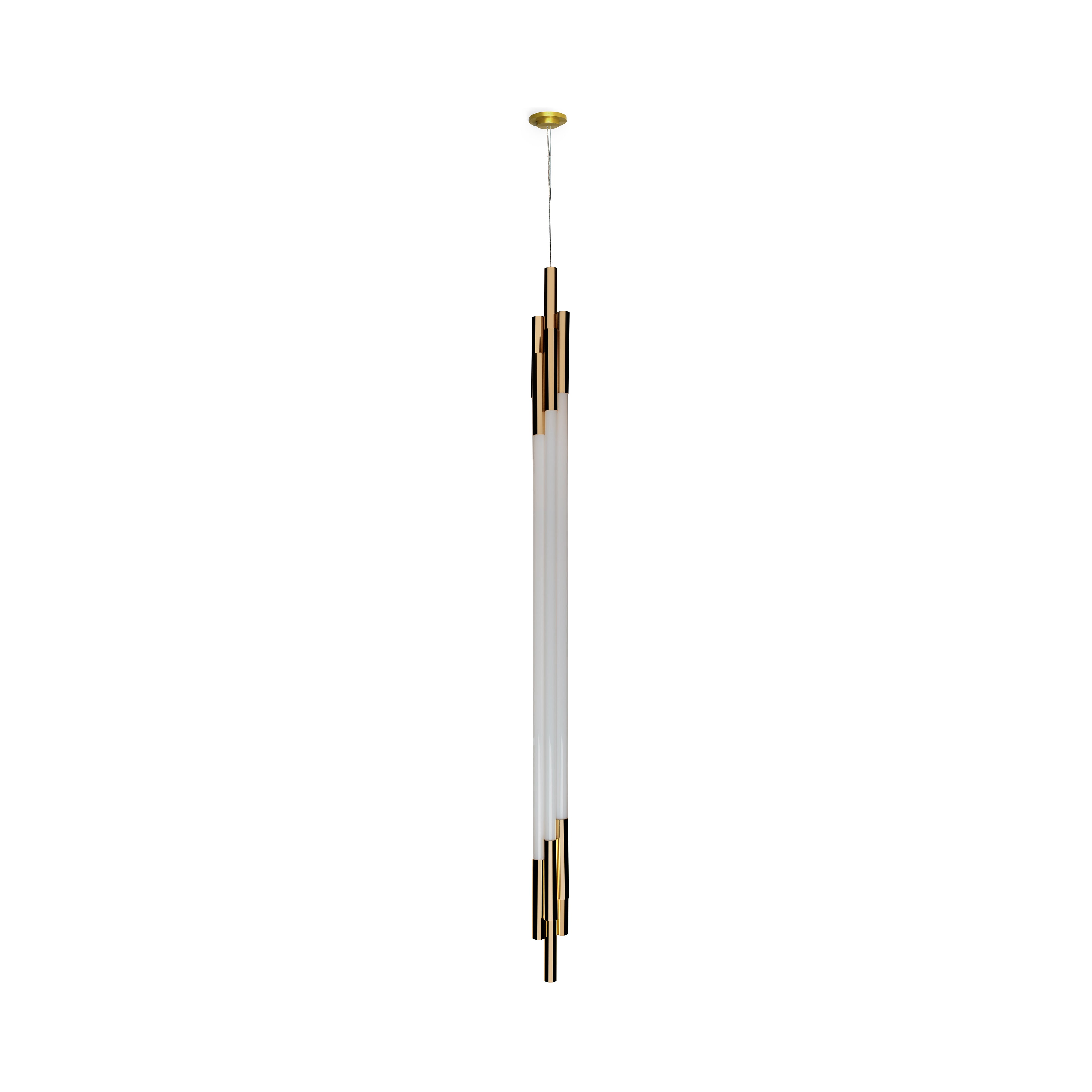 Org Vertical Pendant Light: Medium - 63