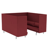 Outline Highback Cabin 3-Seater: Large + Low + Black