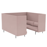 Outline Highback Cabin 3-Seater: Large + Low + Black