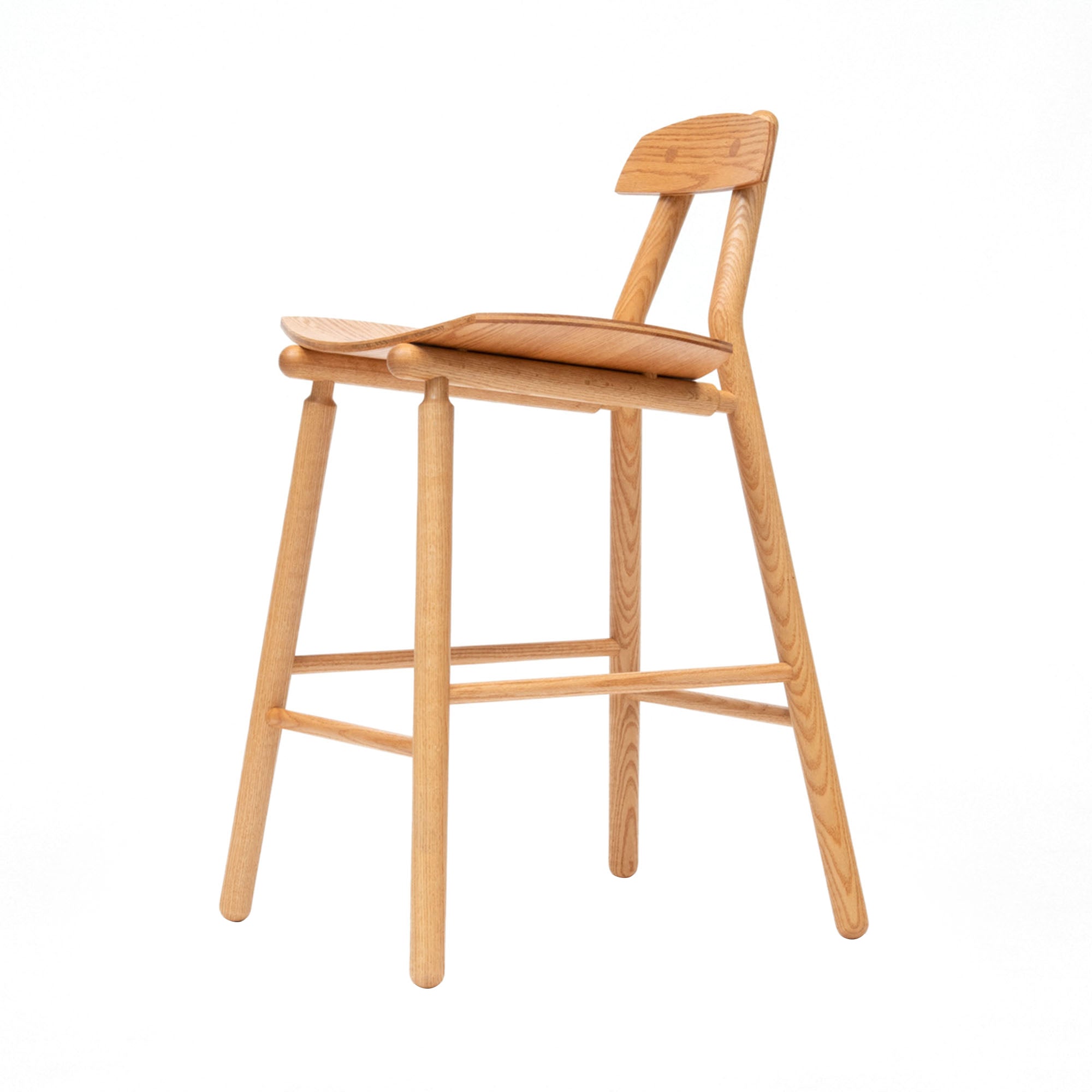 Hiro Barstool: Oak