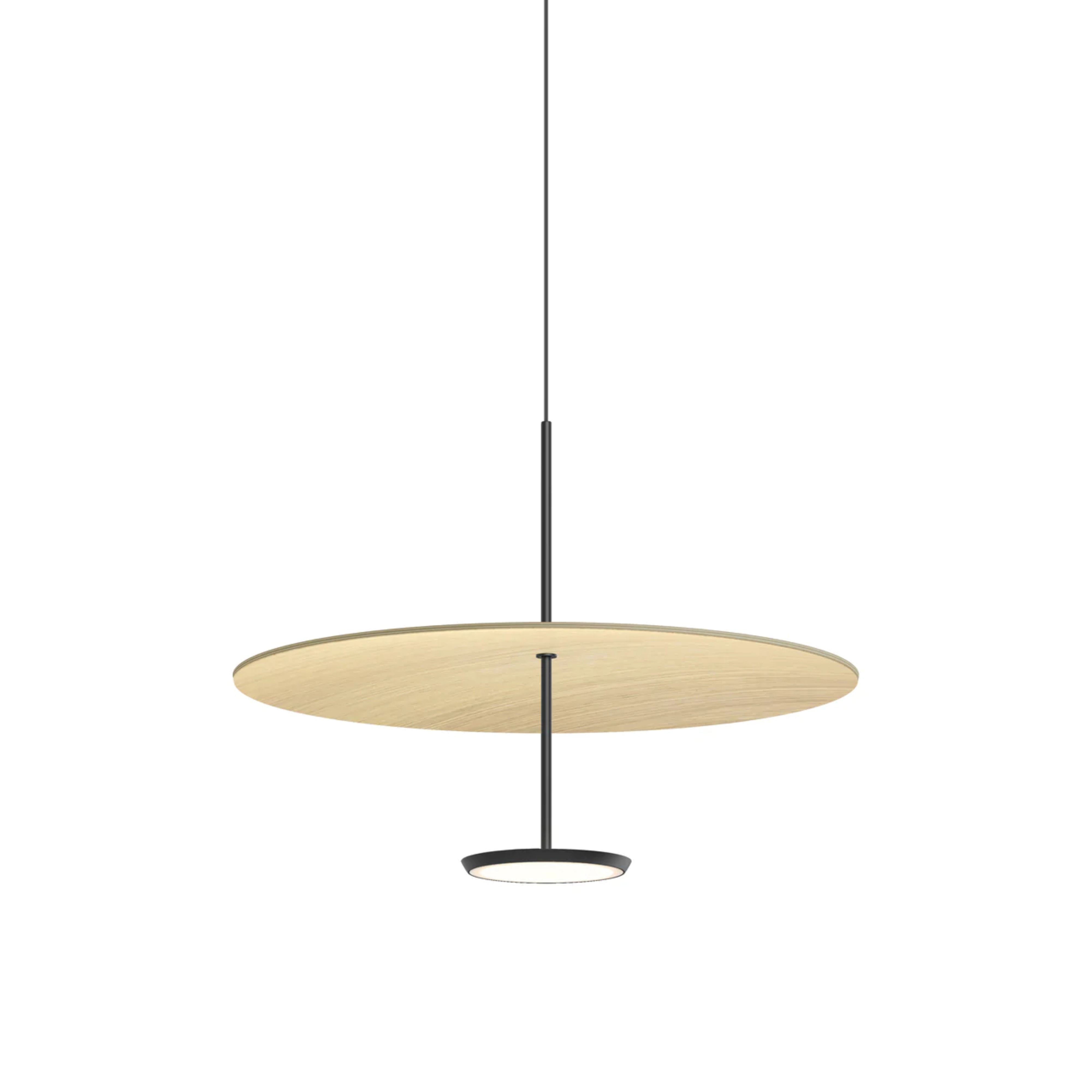 Sky Dome Pendant Light: Wood + Medium - 24