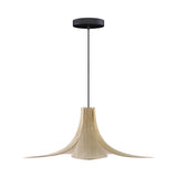 Jazz Pendant: Oak + Black + Canopy