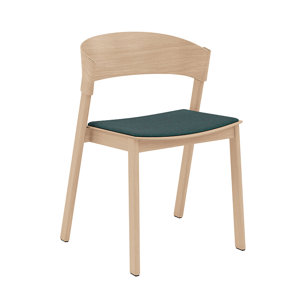 Cover Side Chair: Upholstered + Oak