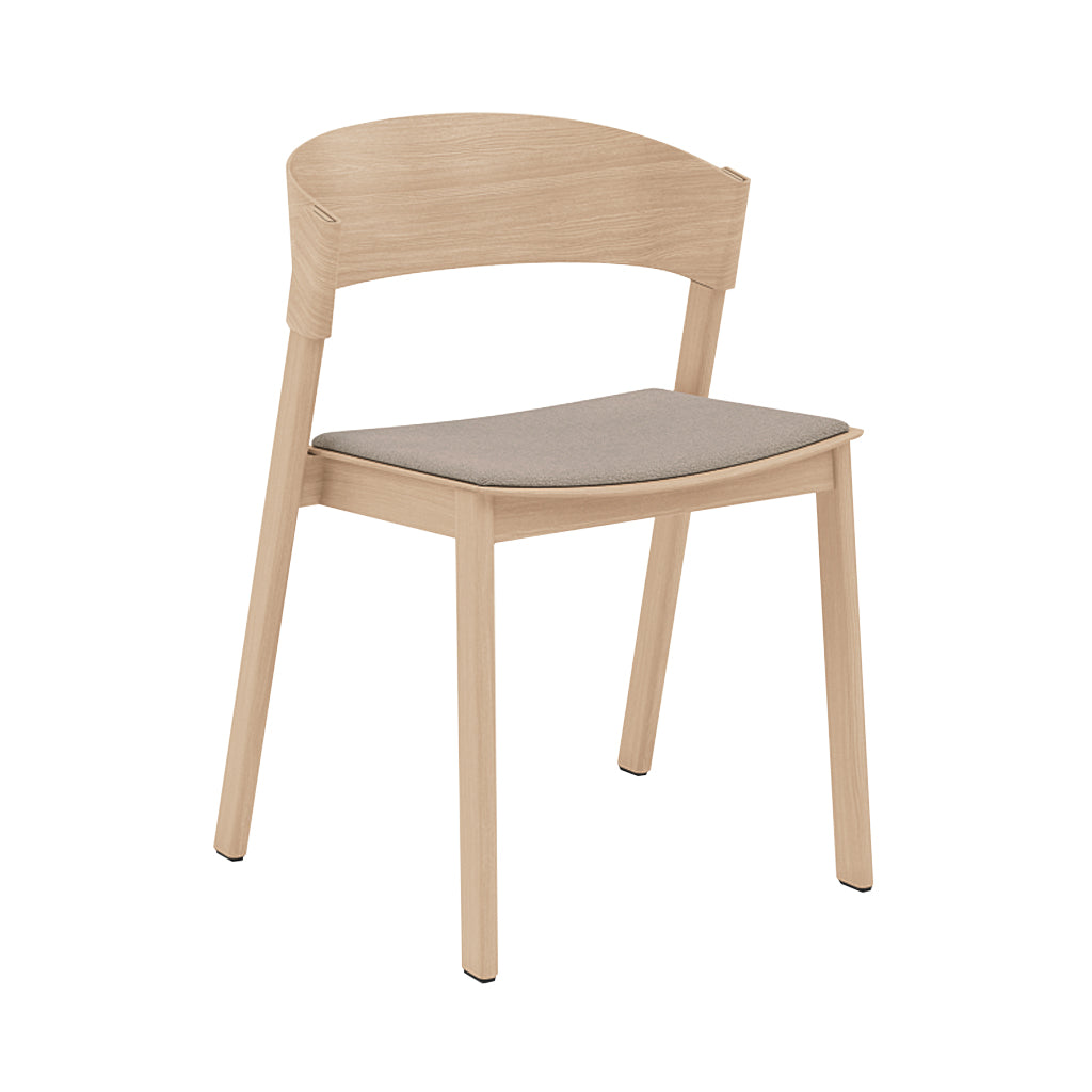 Cover Side Chair: Upholstered + Oak