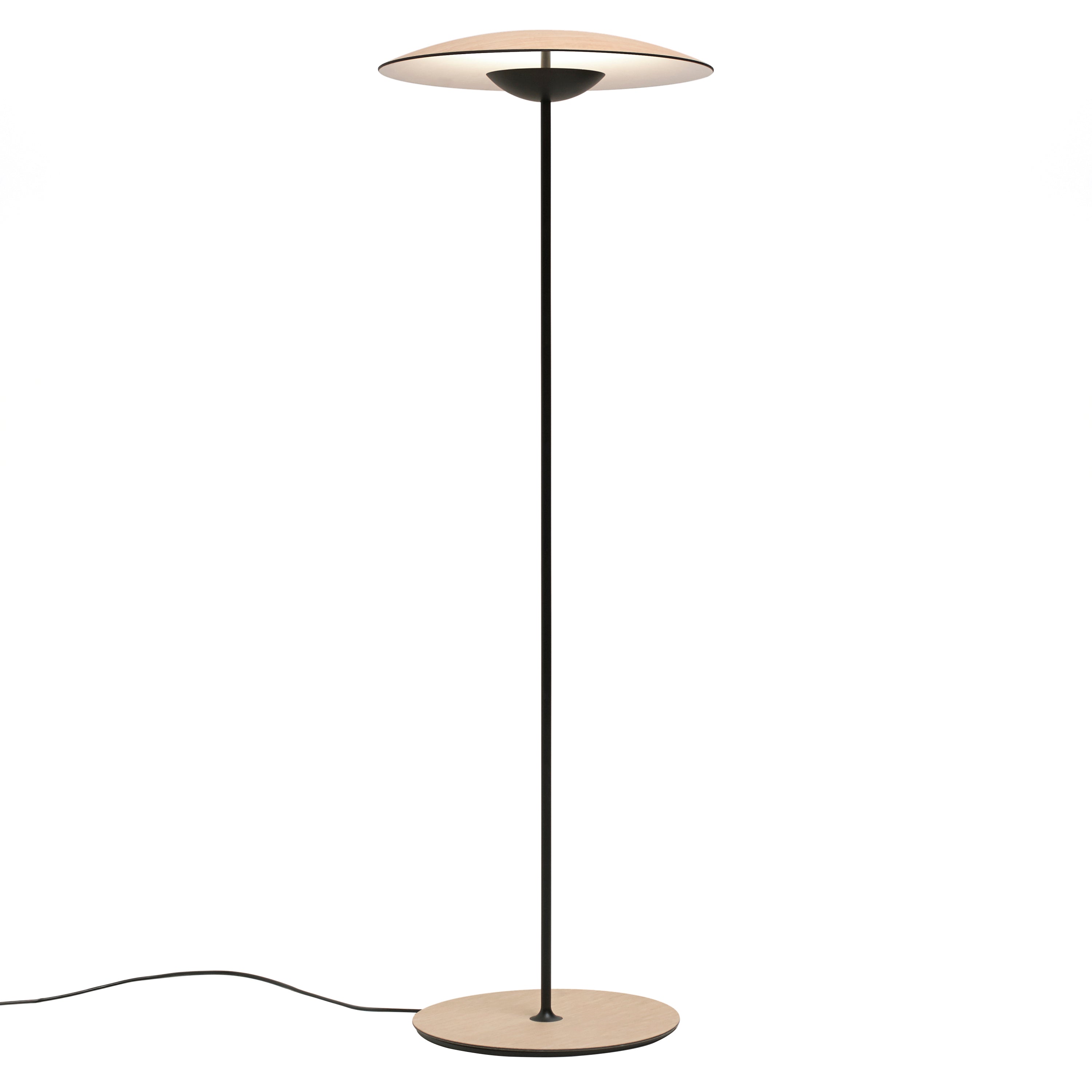 Ginger P Floor Lamp: Oak