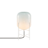 Oda Table Lamp: Moonlight White + White