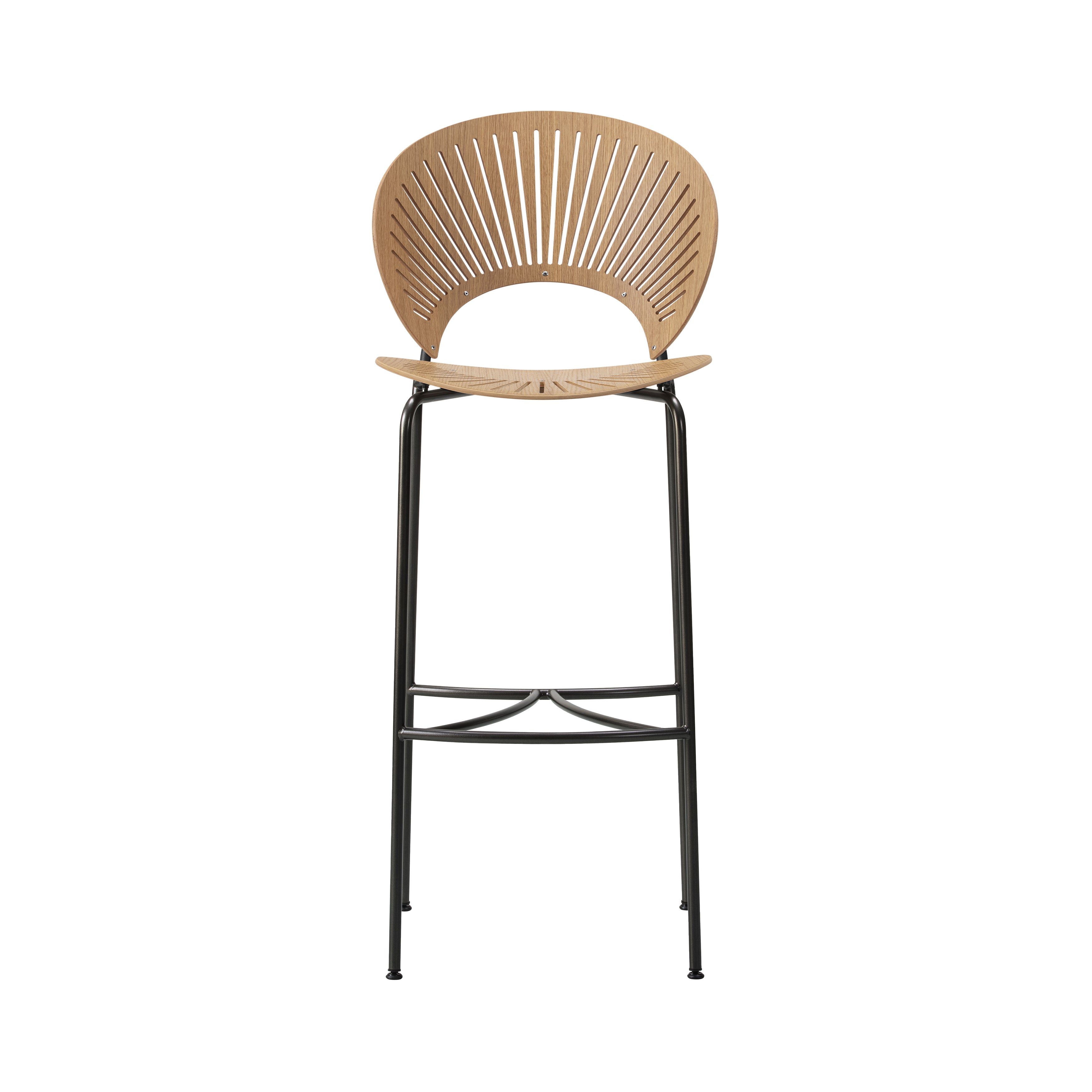 Trinidad Bar Stool: Oiled Oak