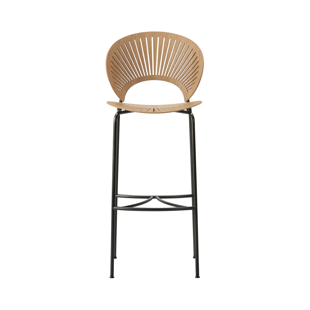 Trinidad Bar Stool: Oiled Oak