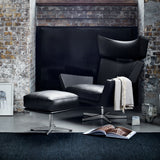 Oksen Swivel Lounge Chair: LS
