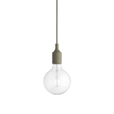 E27 Pendant Lamp: Olive