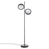 Berlin Floor Lamp: Matt Black