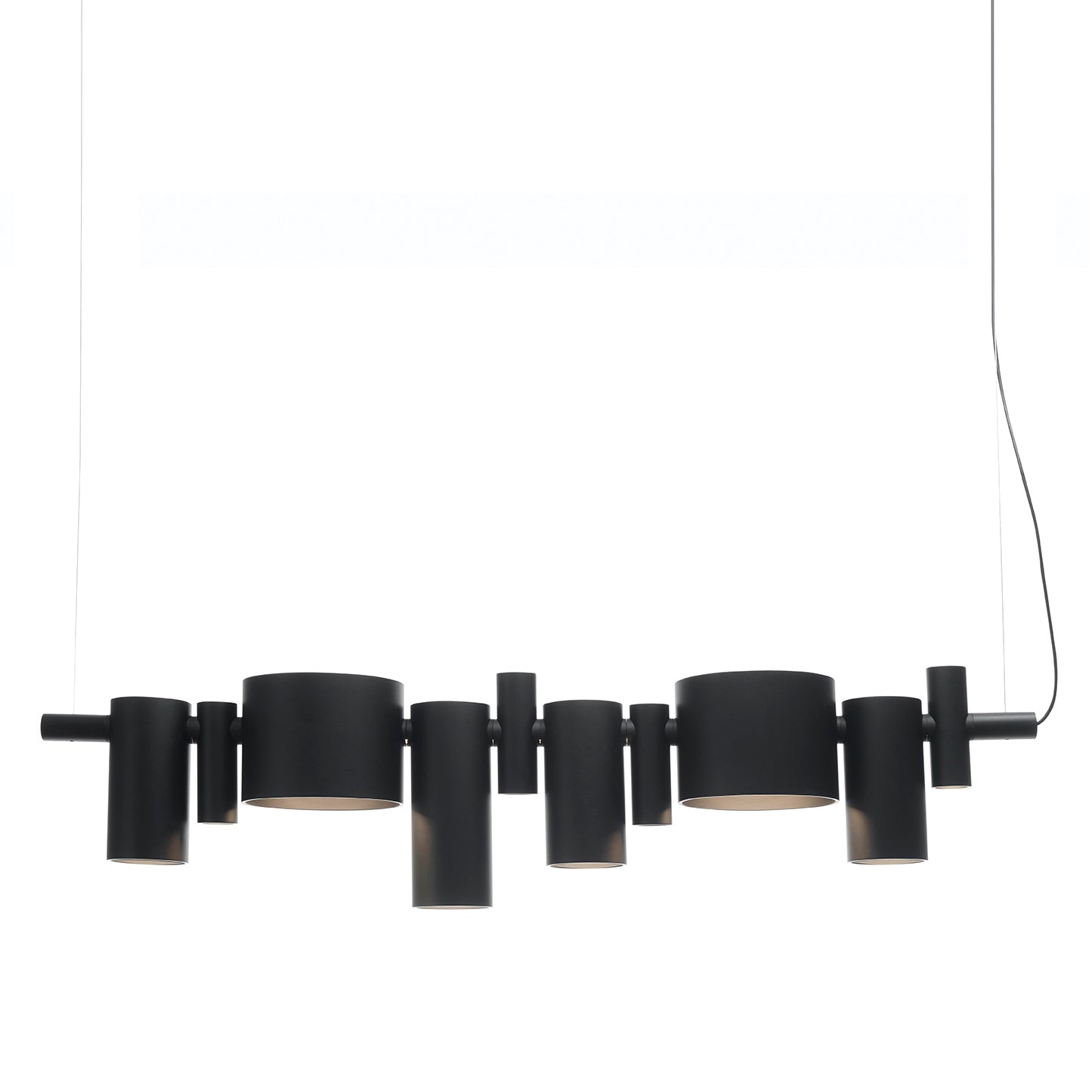 Dancing Queen Suspension Light: Matt Black