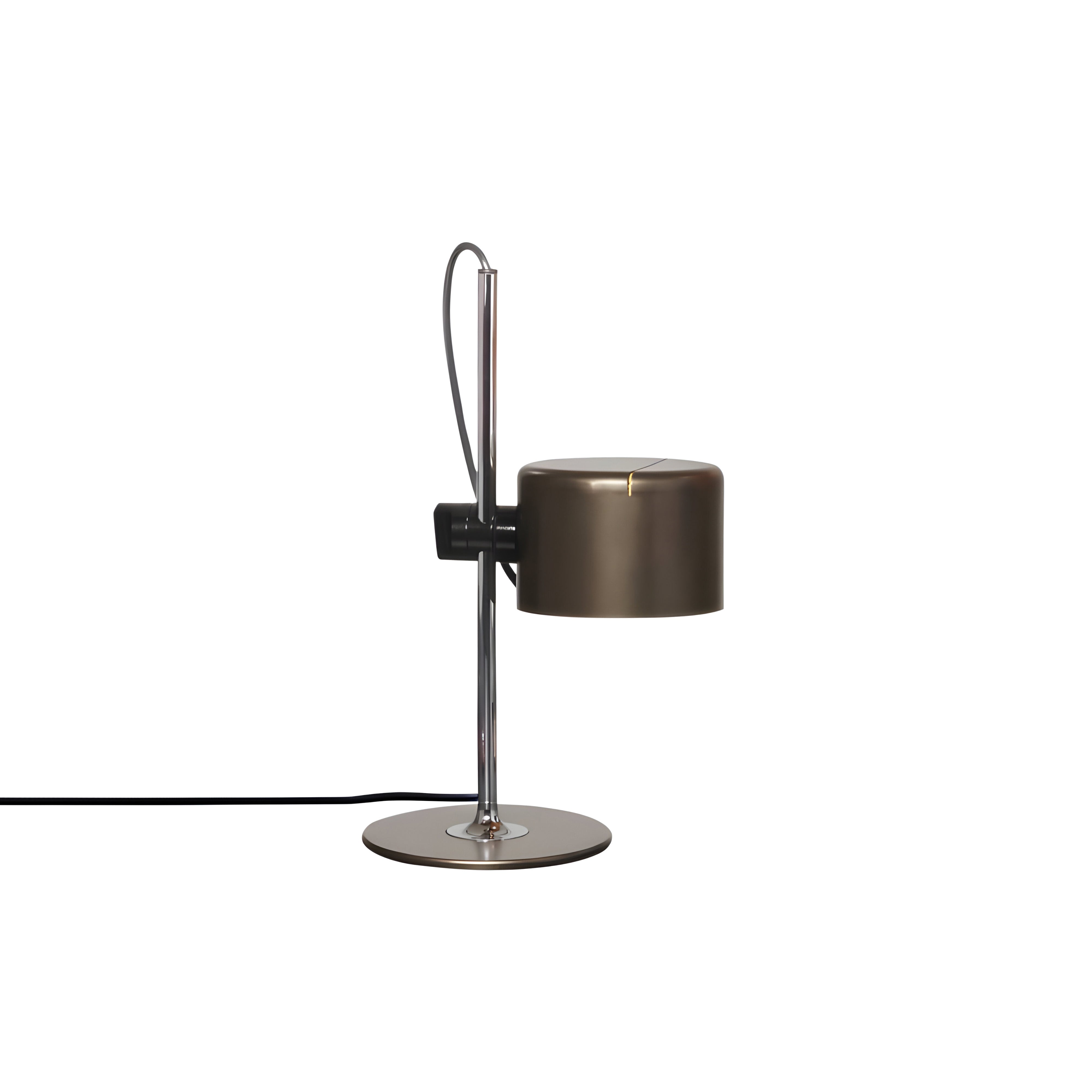 Mini Coupé Table Lamp: Anodic Bronze