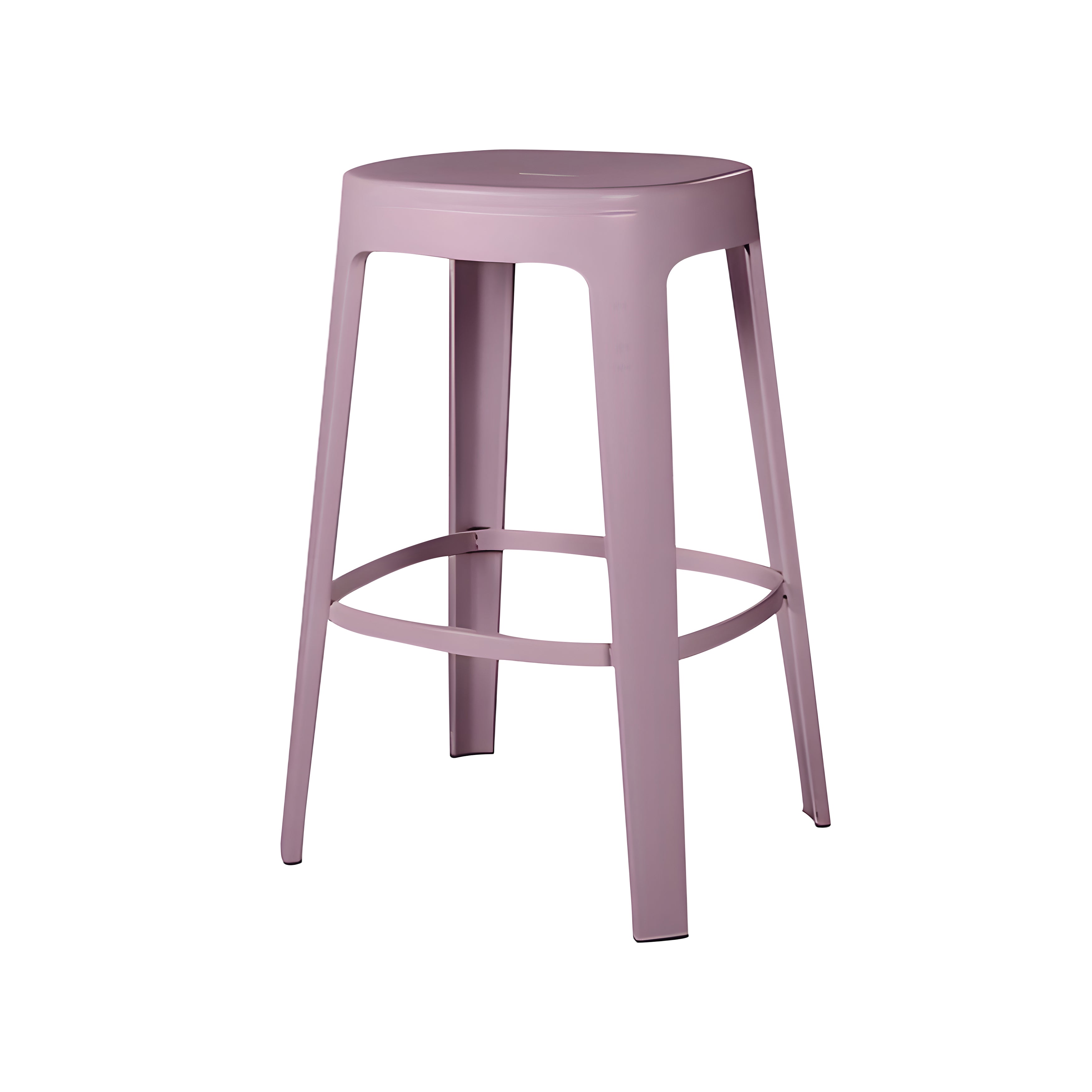 Ombra Bar + Counter Stool: Stacking + Counter + Pastel Violet