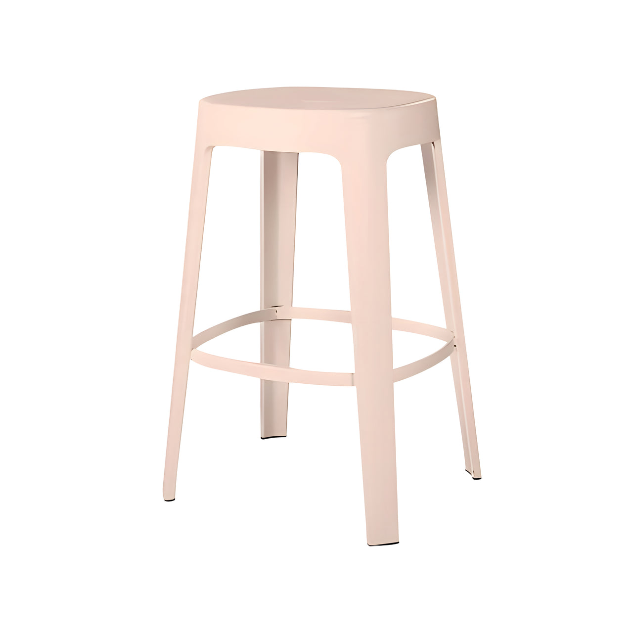 Ombra Bar + Counter Stool: Stacking + Counter + Peach Rose