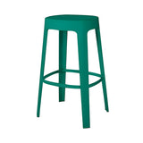 Ombra Bar + Counter Stool: Stacking + Bar + Emerald Green