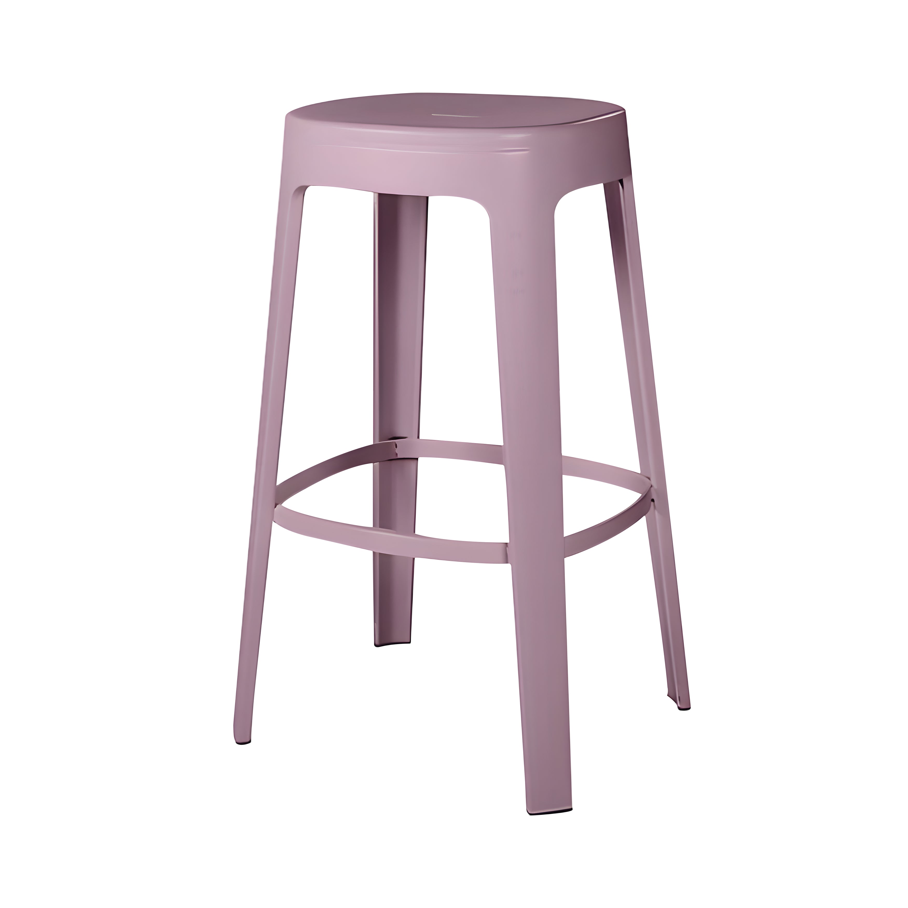 Ombra Bar + Counter Stool: Stacking + Bar + Pastel Violet