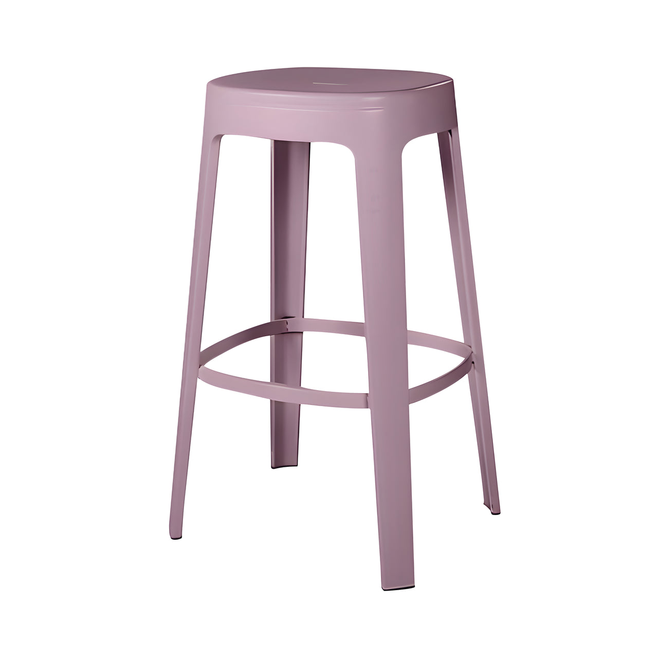 Ombra Bar + Counter Stool: Stacking + Bar + Pastel Violet