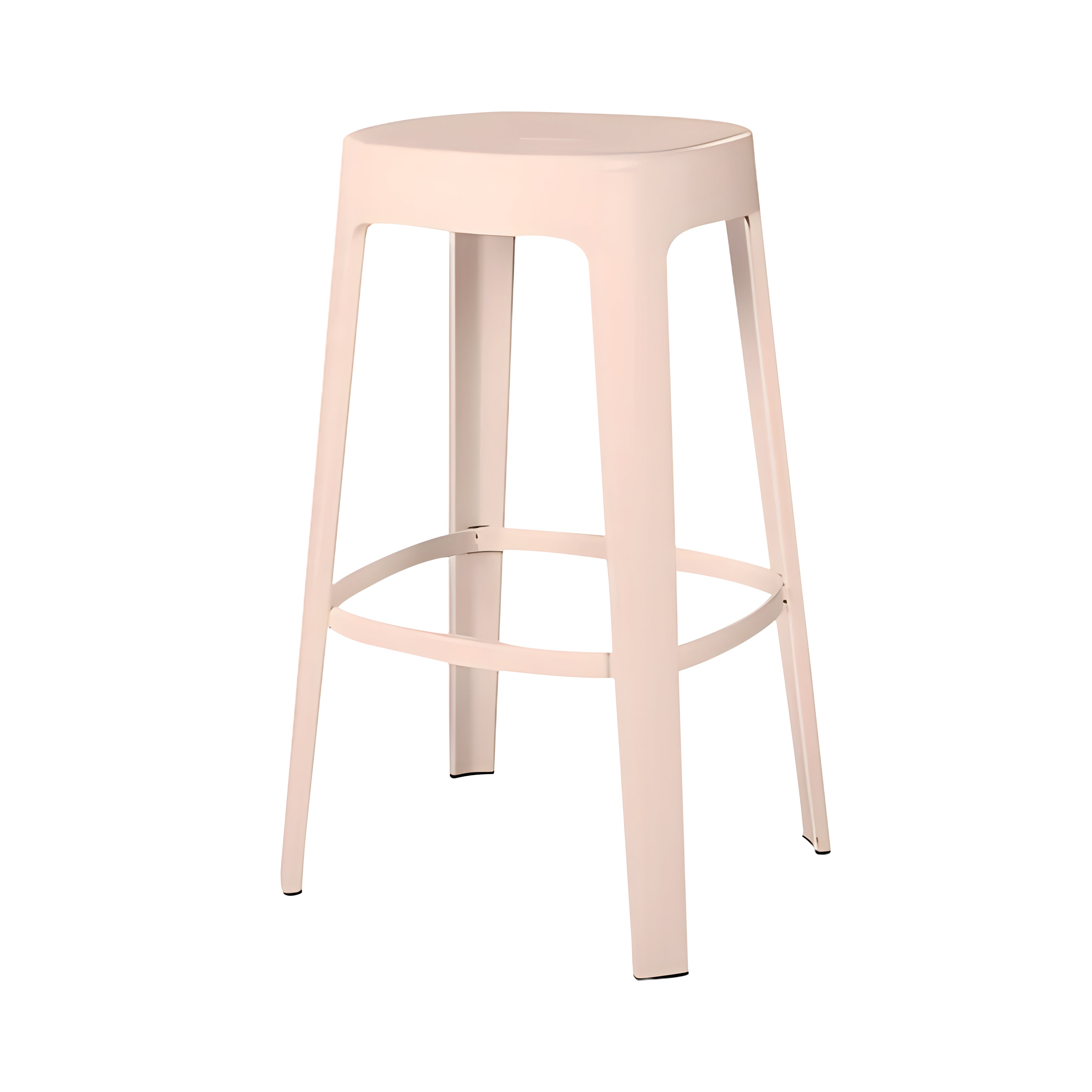 Ombra Bar + Counter Stool: Stacking + Bar + Peach Rose