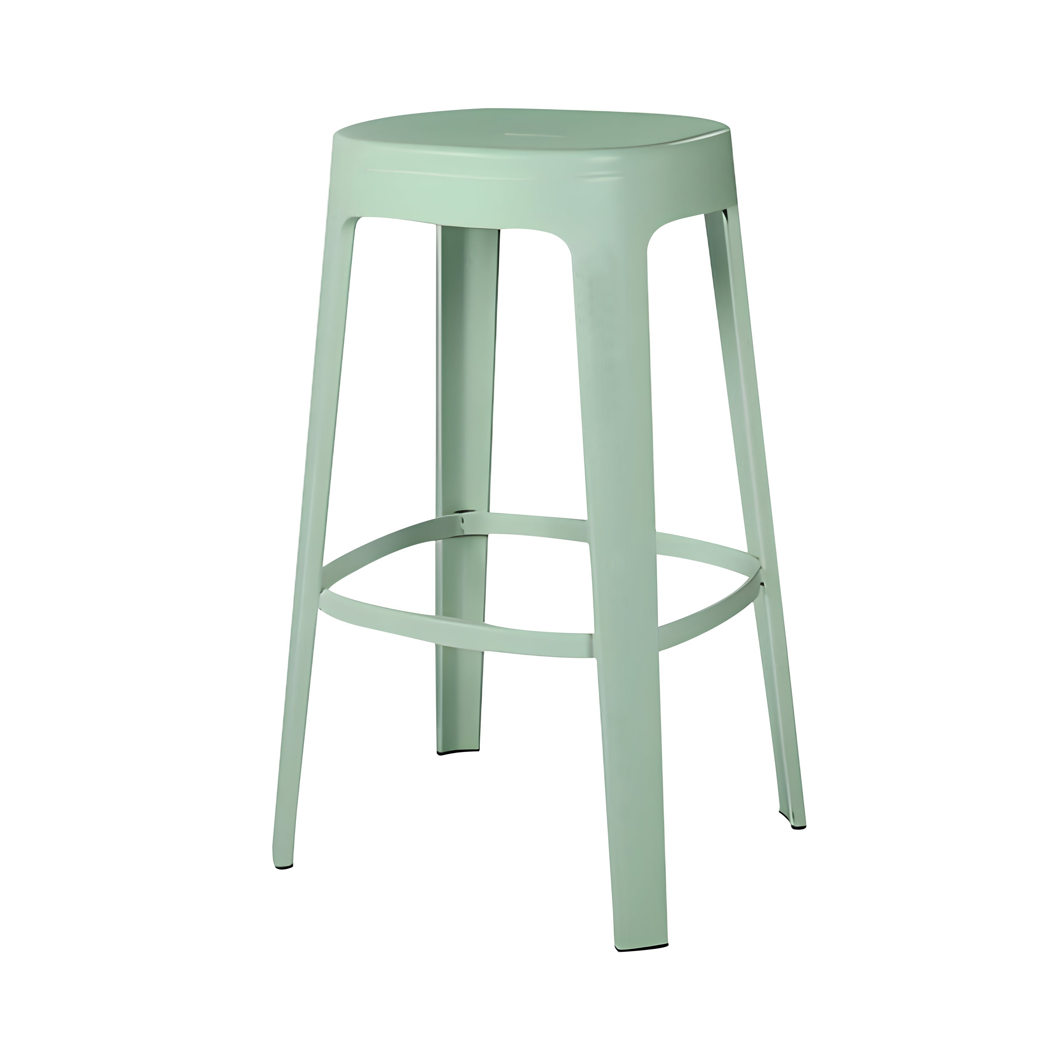 Ombra Bar + Counter Stool: Stacking + Bar + Warm Sage