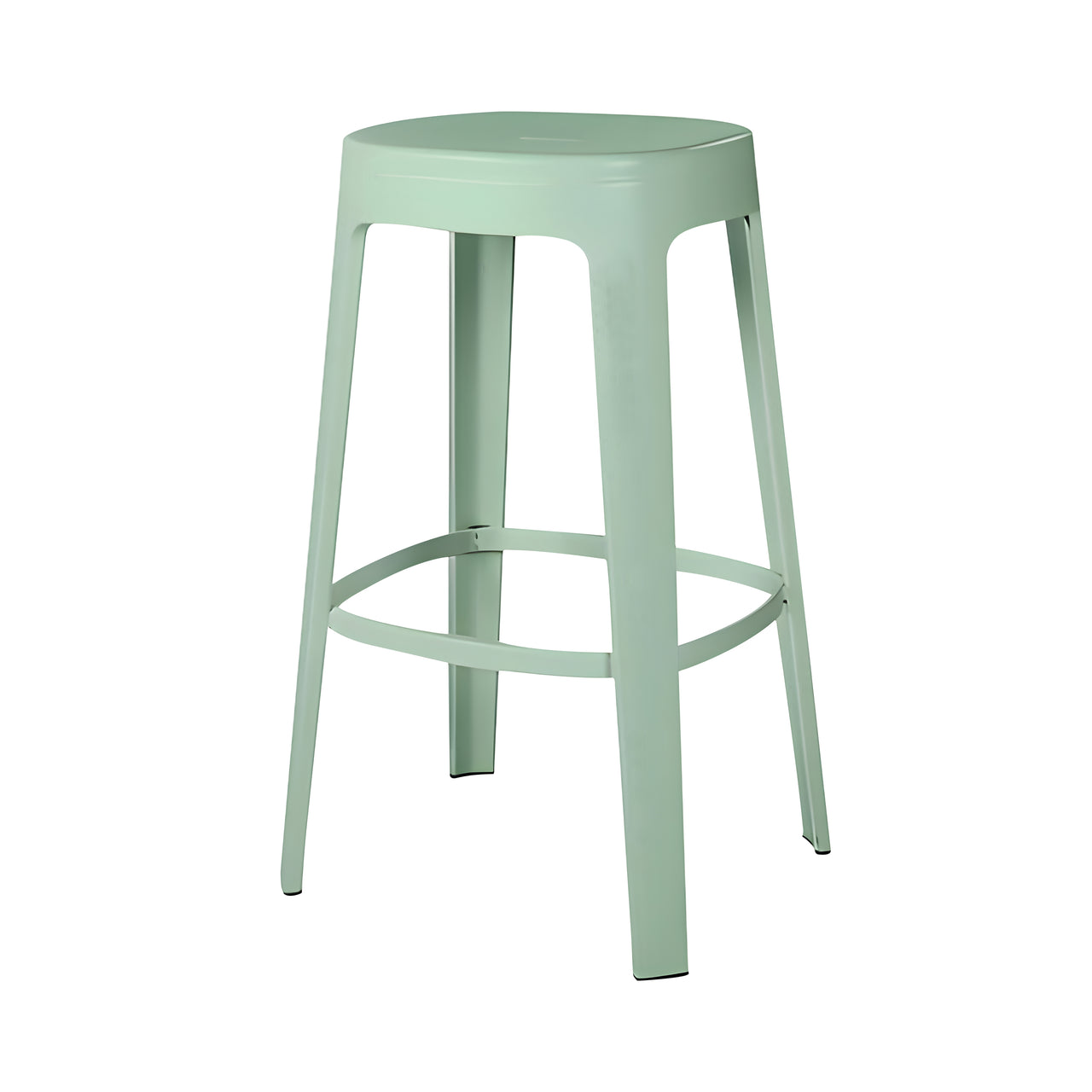 Ombra Bar + Counter Stool: Stacking + Bar + Warm Sage