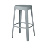 Ombra Bar + Counter Stool: Stacking + Bar + Window Grey
