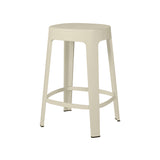 Ombra Bar + Counter Stool: Stacking + Counter + Grey