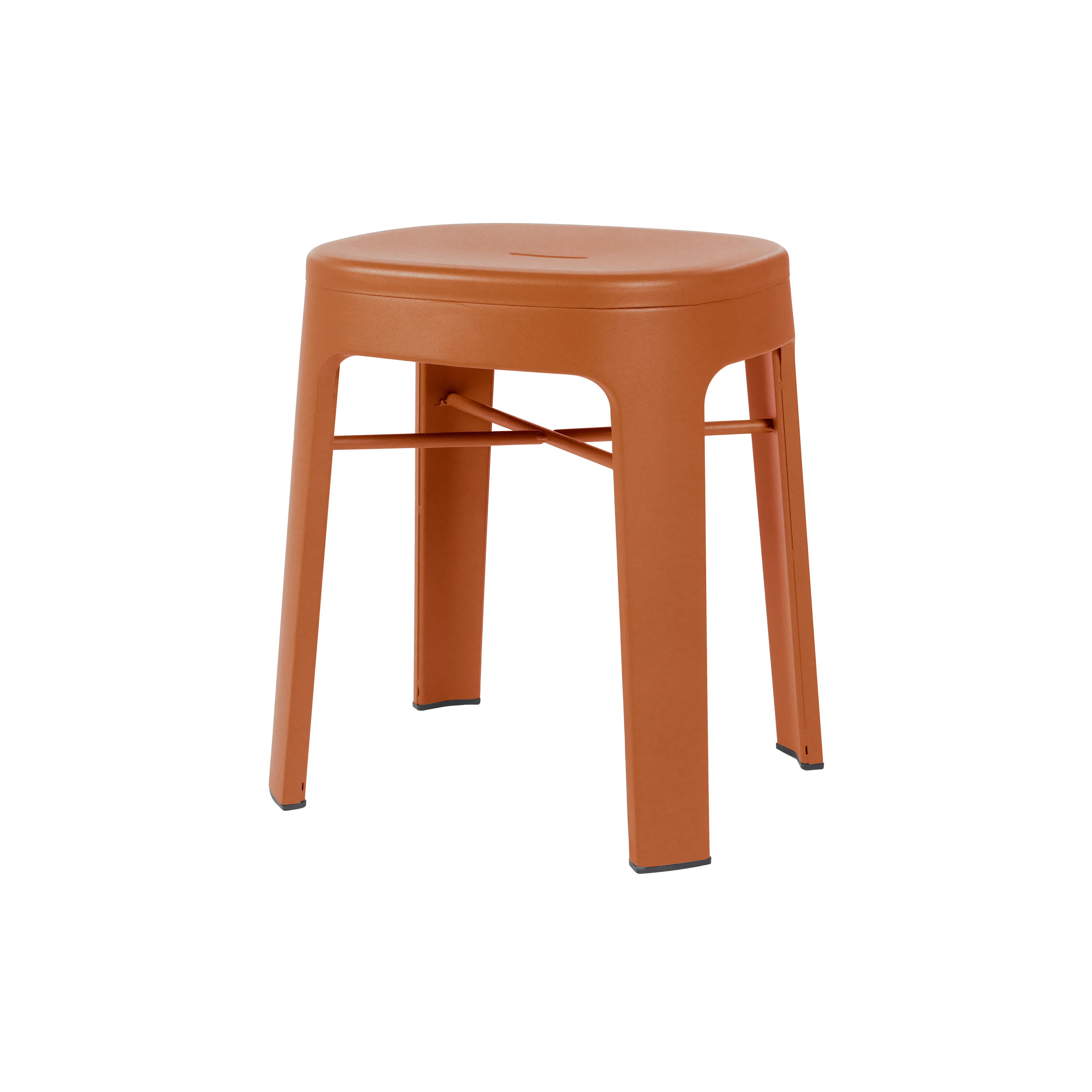 Ombra Stool: Stacking + Terracotta