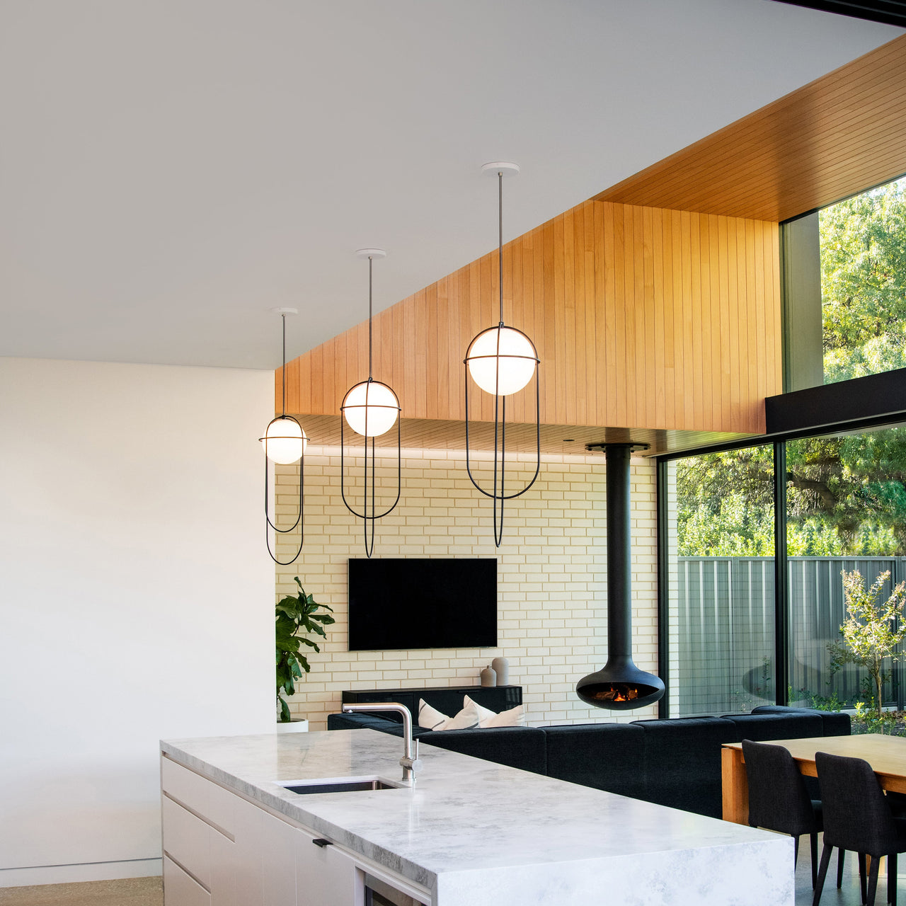 Orbit Pendant Light: LS