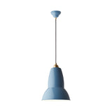 Original 1227 Brass Maxi Pendant Light: Dusty Blue