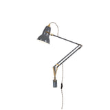 Original 1227 Brass Wall Mounted Lamp: Elephant Grey