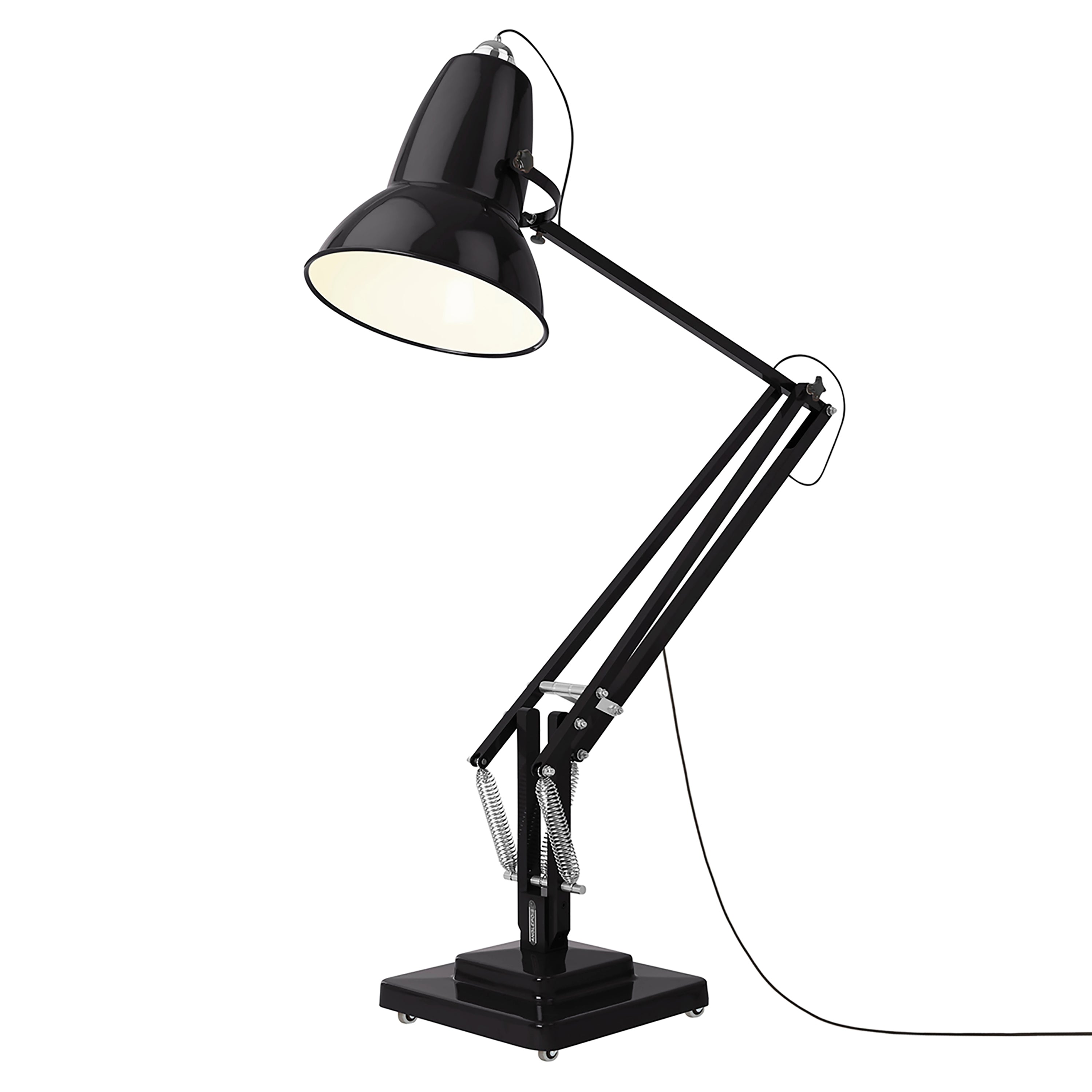 Original 1227 Giant Floor Lamp: Jet Black + Gloss