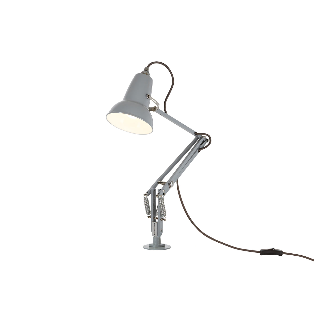 Original 1227 Mini Desk Lamp with Insert: Dove Grey