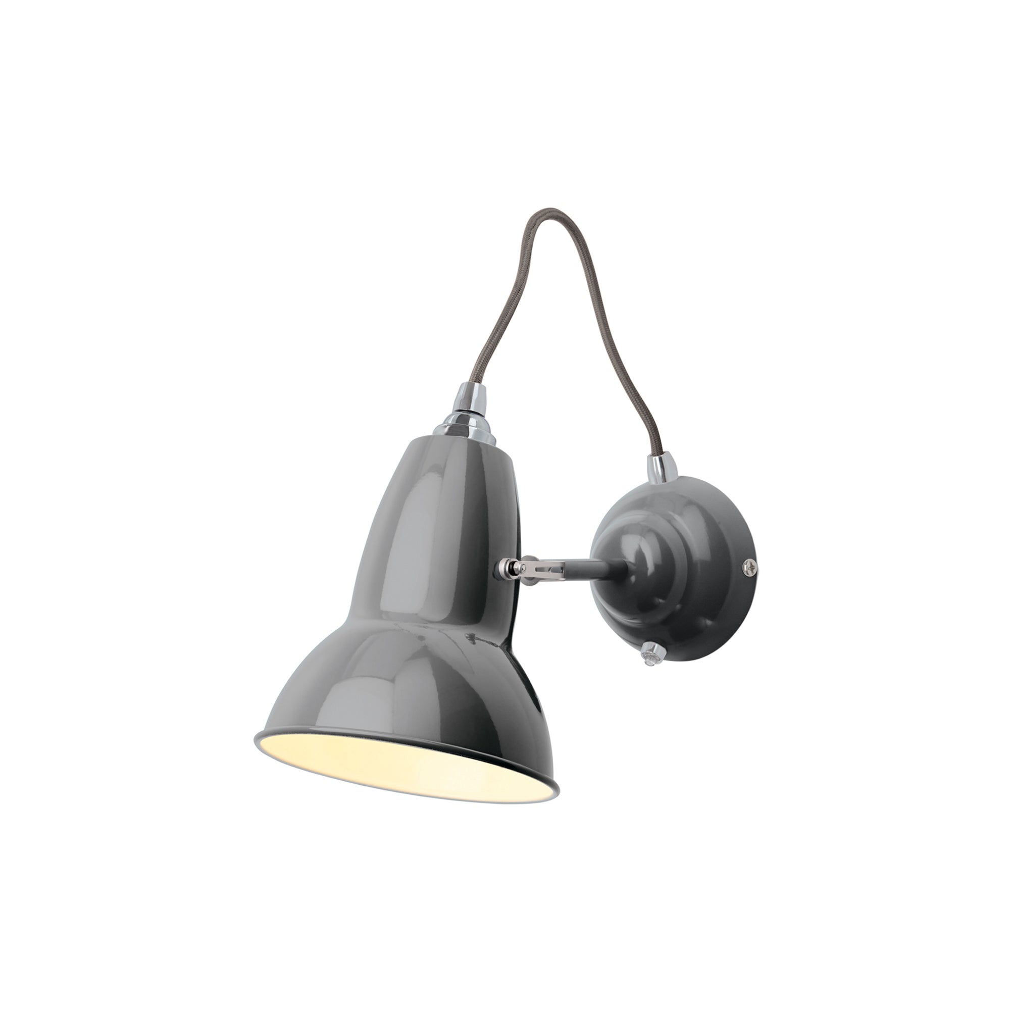 Original 1227 Wall Light: Dove Grey