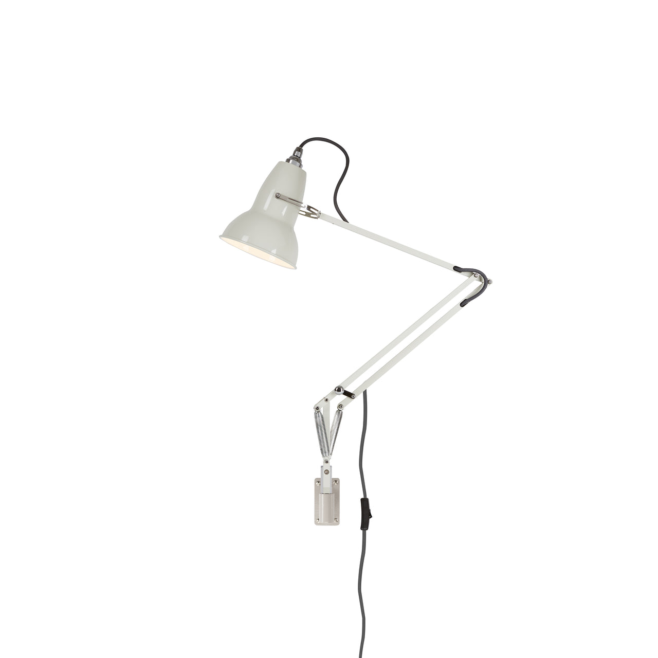 Original 1227 Wall Mounted Lamp: Linen White