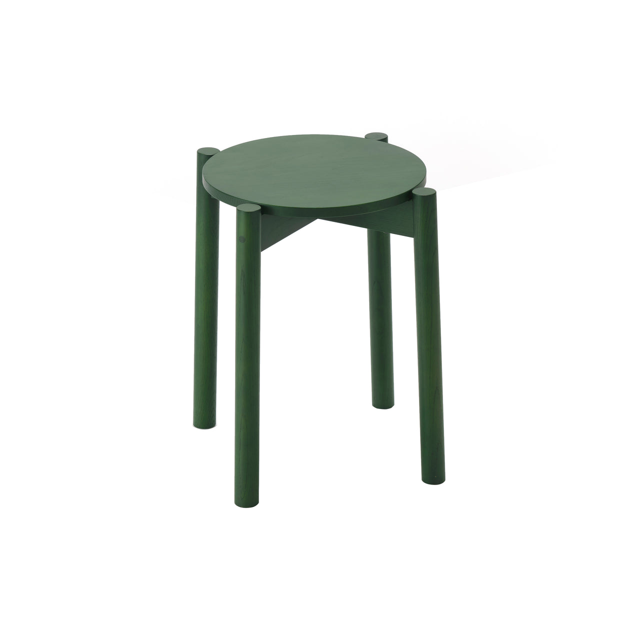 Castor Stool Plus: Moss Green