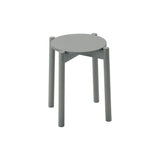 Castor Stool Plus: Steel Grey