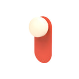 Pastille Wall Lamp: Wayfind + Droplet + Vermillion