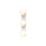 Pastille 3 Wall Lamp: 3 Vanity + Droplet + Matte White