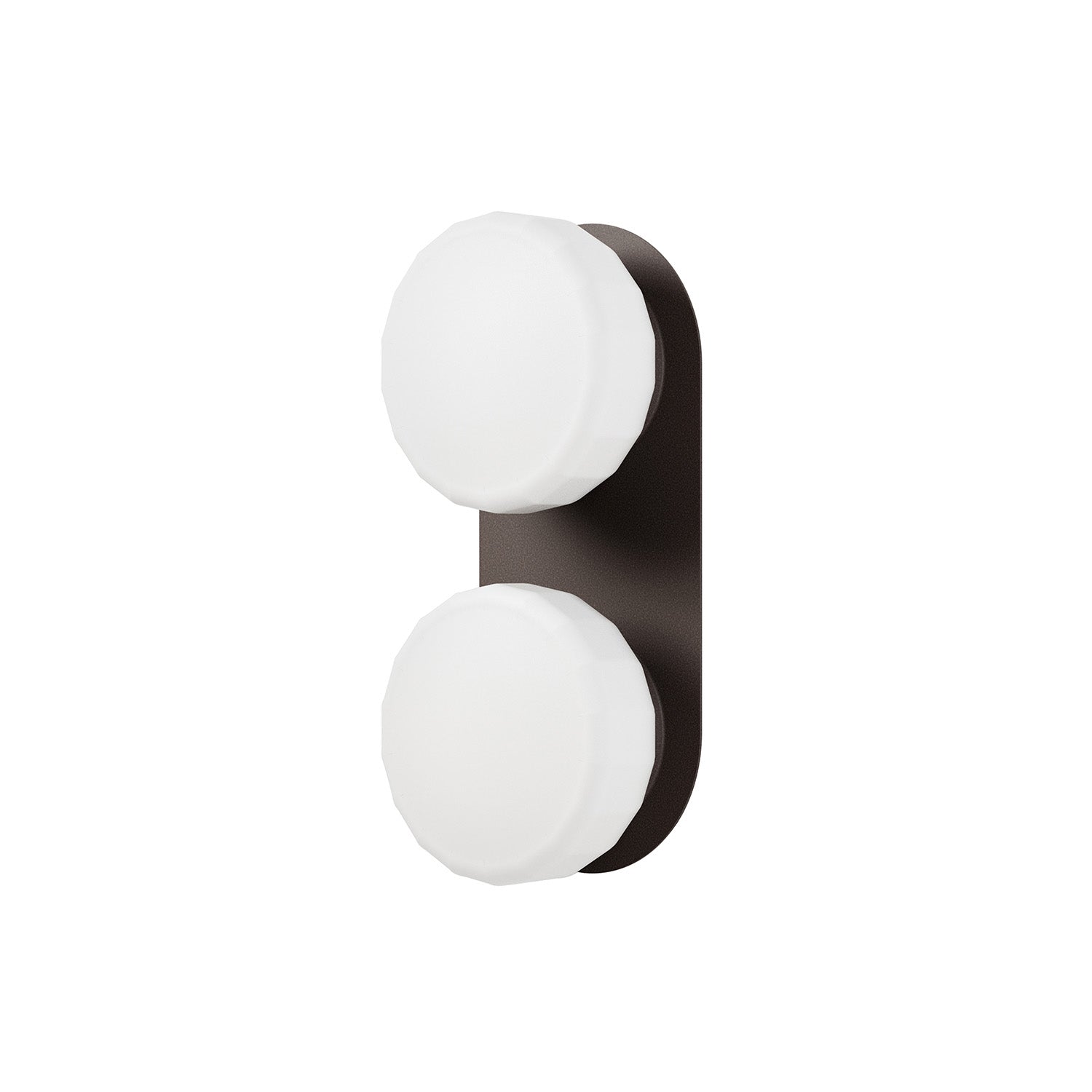 Pastille 2 Wall Lamp: 2 Heads Faceted + Breccia