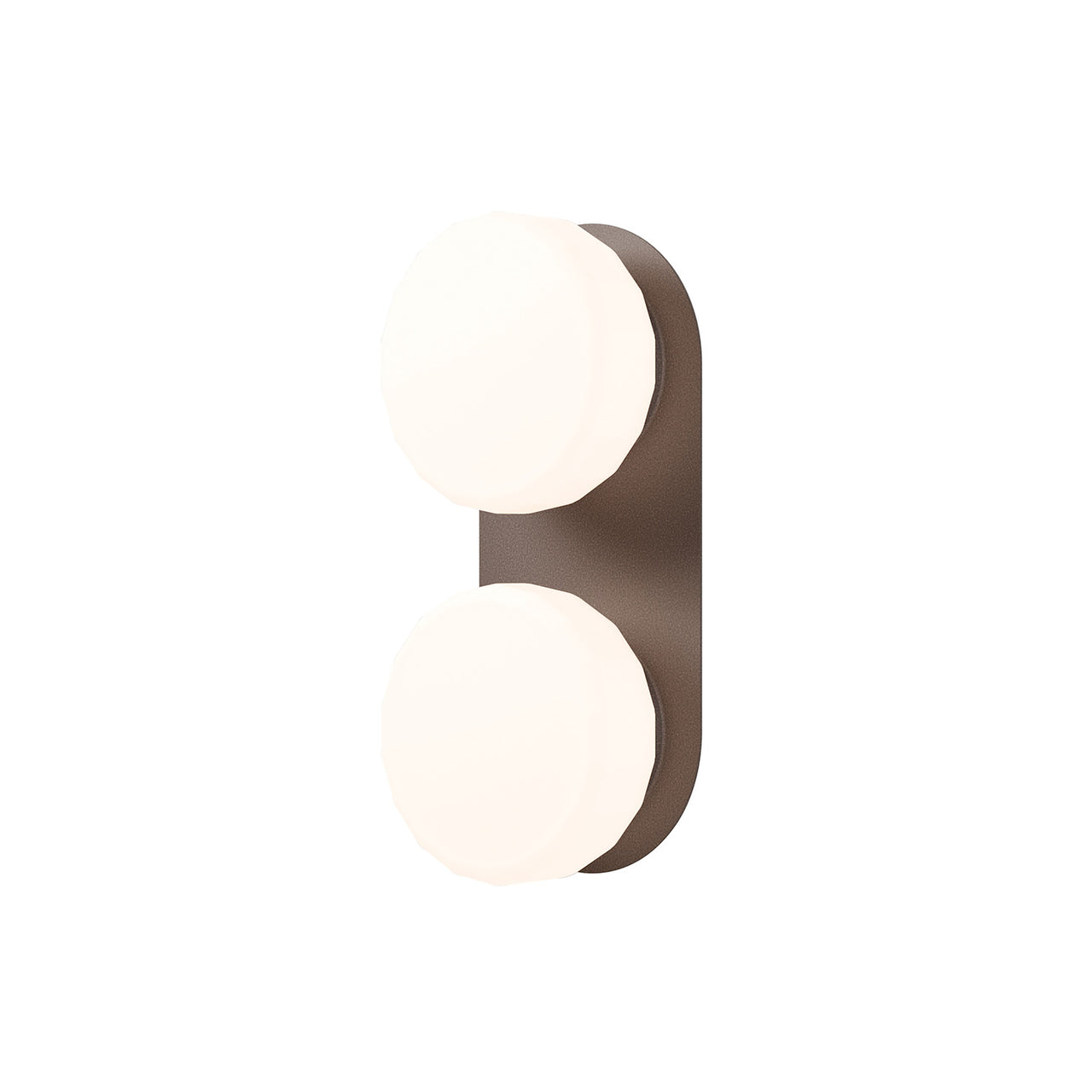 Pastille 2 IP65 Wall Lamp: Faceted + Breccia